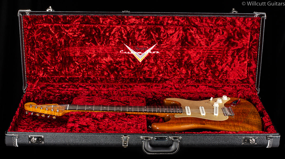 Fender Custom Shop Artisan Stratocaster Koa - Willcutt Guitars