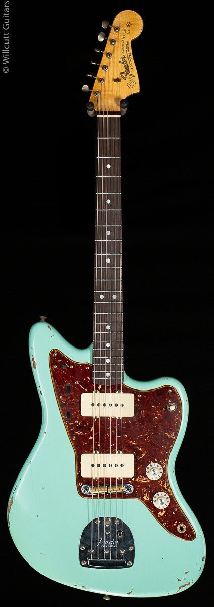 Fender Custom Shop 1965 Jazzmaster Relic Faded Aged Surf Green (712)