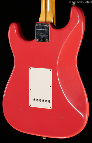 Fender Custom Shop Namm LTD '58 Strat Journeyman Faded Aged Fiesta Red