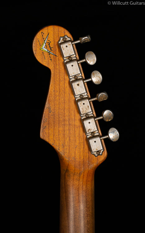 Fender Custom Shop LTD &#39;62 Stratocaster Super Heavy Relic Faded Aged 3-Tone Sunburst