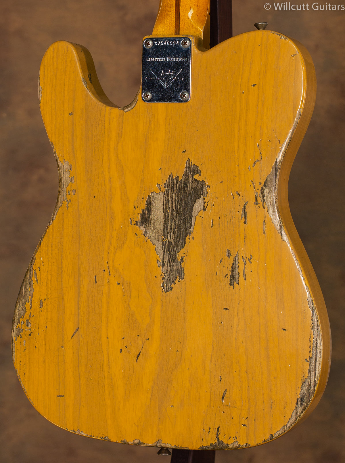 Fender Custom Shop LTD Cunife Blackguard Telecaster Heavy Relic Maple USED