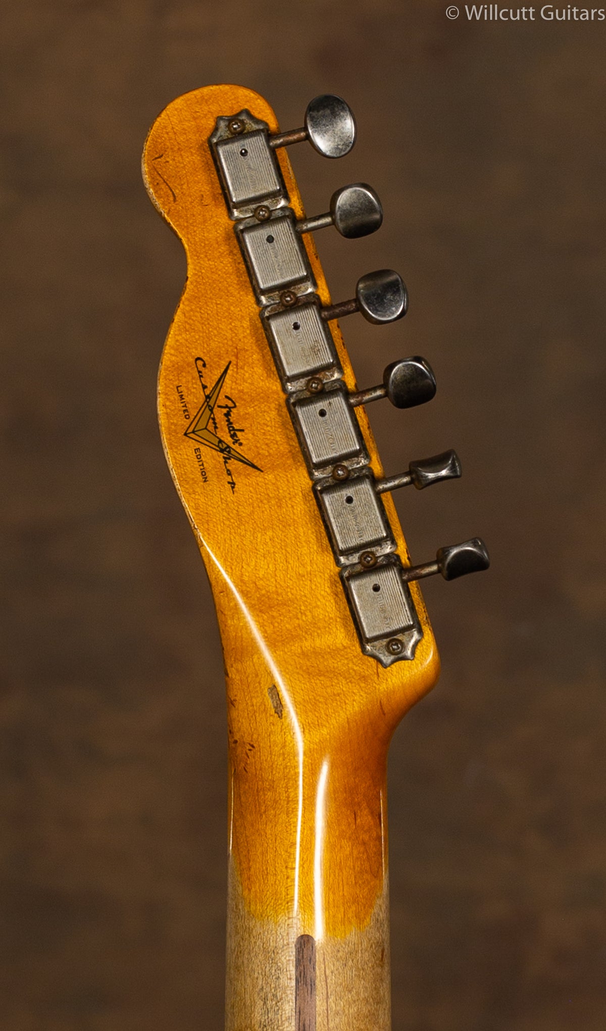 Fender Custom Shop LTD Cunife Blackguard Telecaster Heavy Relic Maple USED