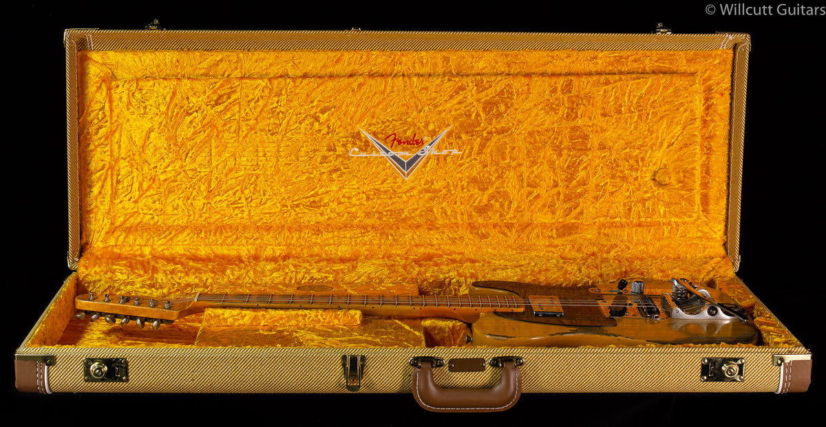 Fender Custom Shop LTD Cunife Blackguard Telecaster Heavy Relic Maple USED