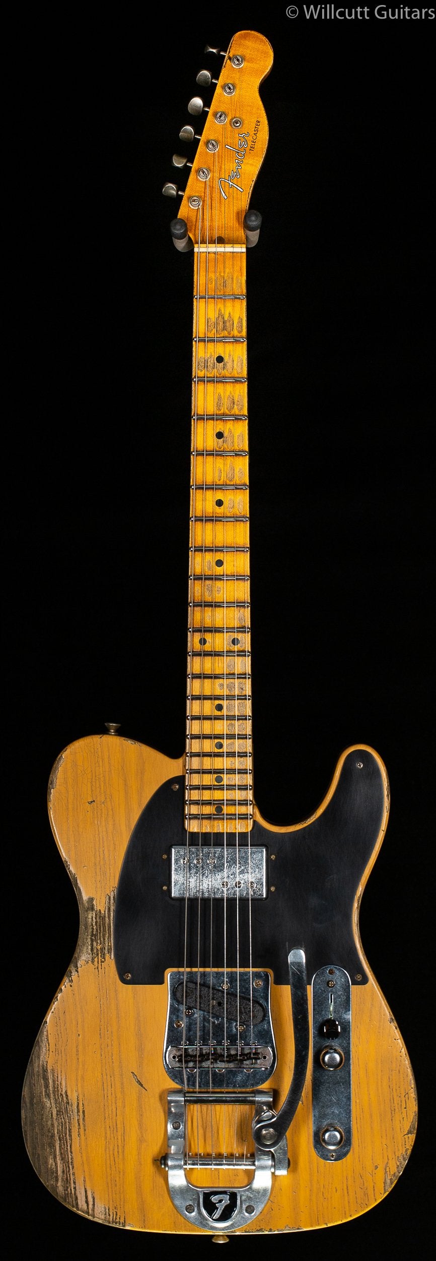 Fender Custom Shop LTD Cunife Blackguard Telecaster Heavy Relic Maple