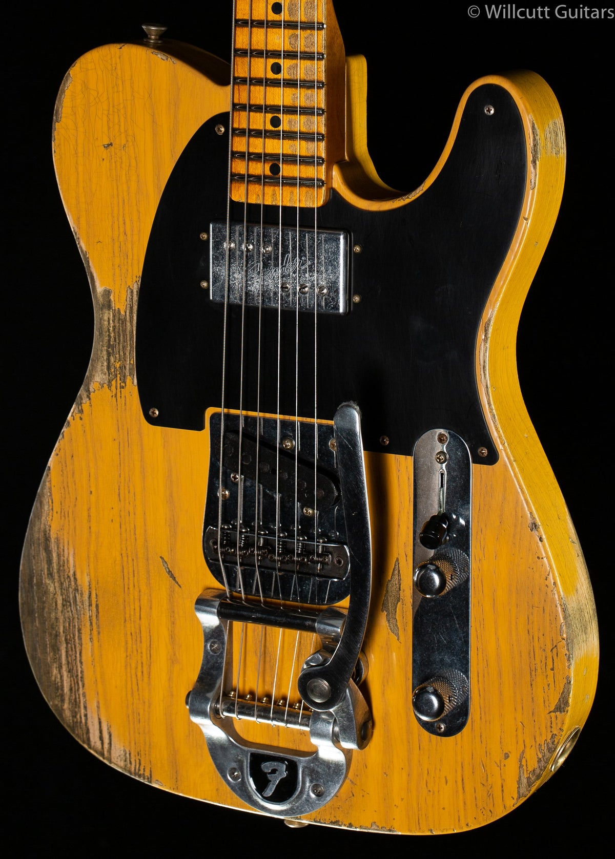 Fender Custom Shop LTD Cunife Blackguard Telecaster Heavy Relic Maple