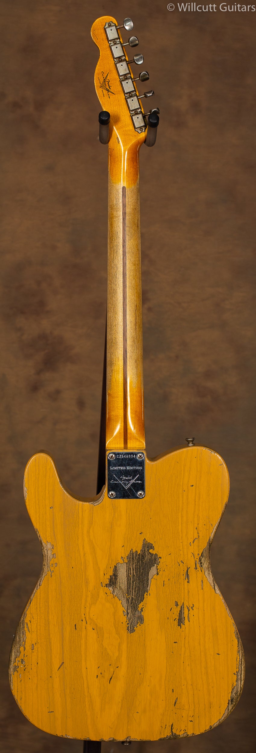 Fender Custom Shop LTD Cunife Blackguard Telecaster Heavy Relic Maple USED