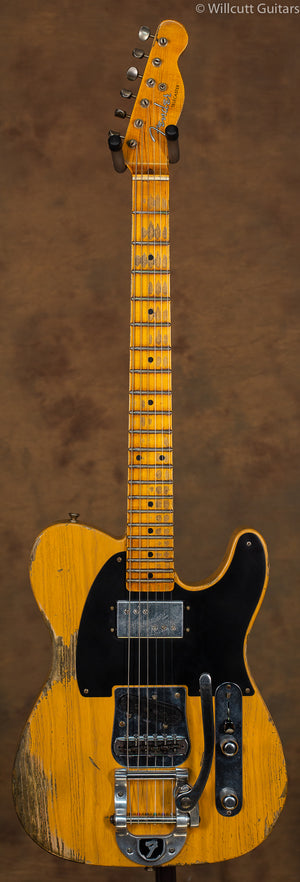 Fender Custom Shop LTD Cunife Blackguard Telecaster Heavy Relic Maple USED