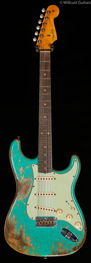 Fender Custom Shop LTD '60 Dual Mag II Stratocaster Super Heavy Relic Aged Surf Green