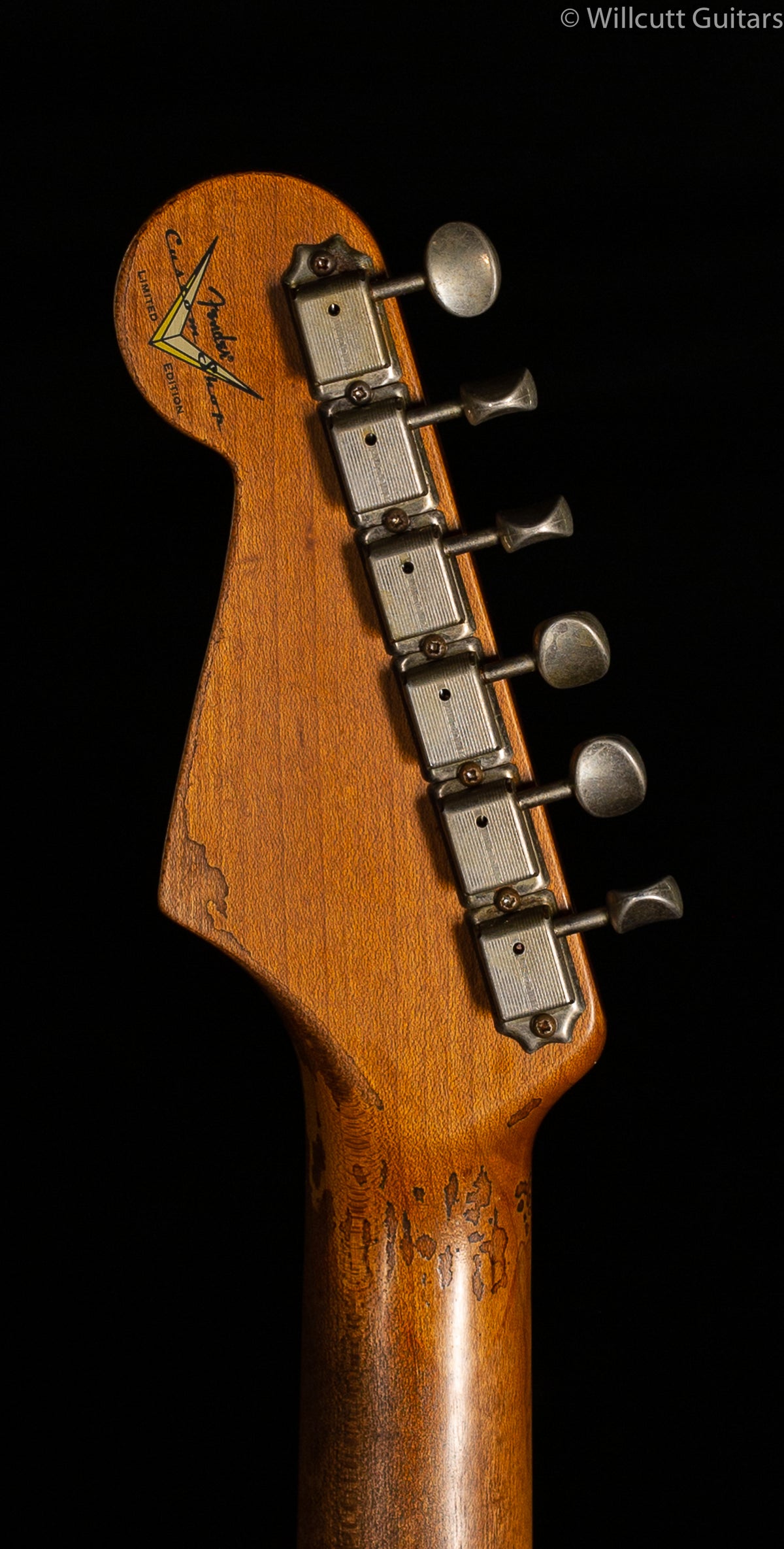 Fender Custom Shop LTD 60/63 Stratocaster Super Faded Aged Sherwood Green Metallic over 3-Tone Sunburst