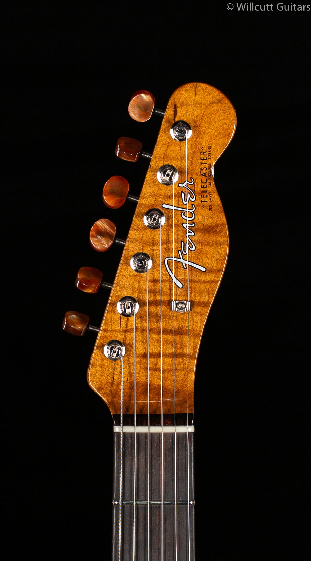 Fender Custom Shop Artisan P90 Maple Burl Telecaster Fiji Mahogany Body with AAAA