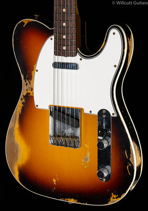 Fender Custom Shop 1964 Telecaster Heavy Relic Faded Aged 3-Color Sunburst