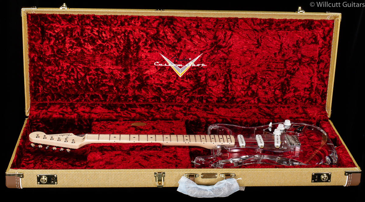 Fender Custom Shop Acrylic Stratocaster Clear Masterbuilt Scott Buehl