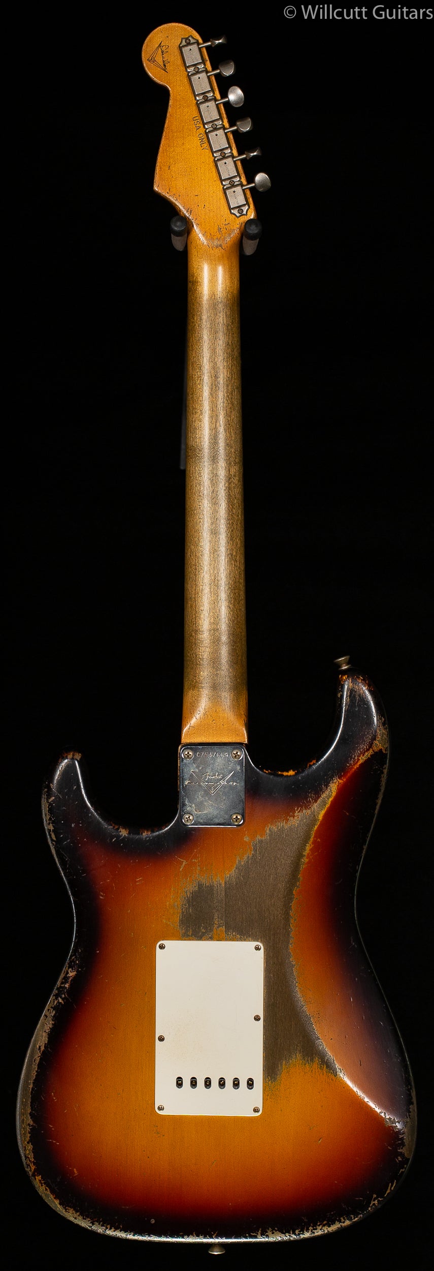 Fender Custom Shop &quot;The 63&quot; 1963 Stratocaster Dale Wilson Masterbuilt Relic 3-Color Sunburst 60C