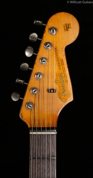 Fender Custom Shop "The 63" 1963 Stratocaster Dale Wilson Masterbuilt Relic 3-Color Sunburst 60C