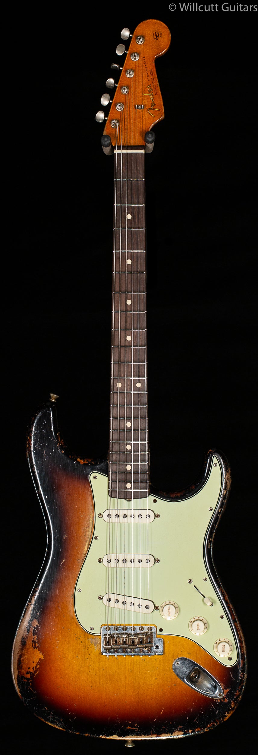 Fender Custom Shop &quot;The 63&quot; 1963 Stratocaster Dale Wilson Masterbuilt Relic 3-Color Sunburst 60C