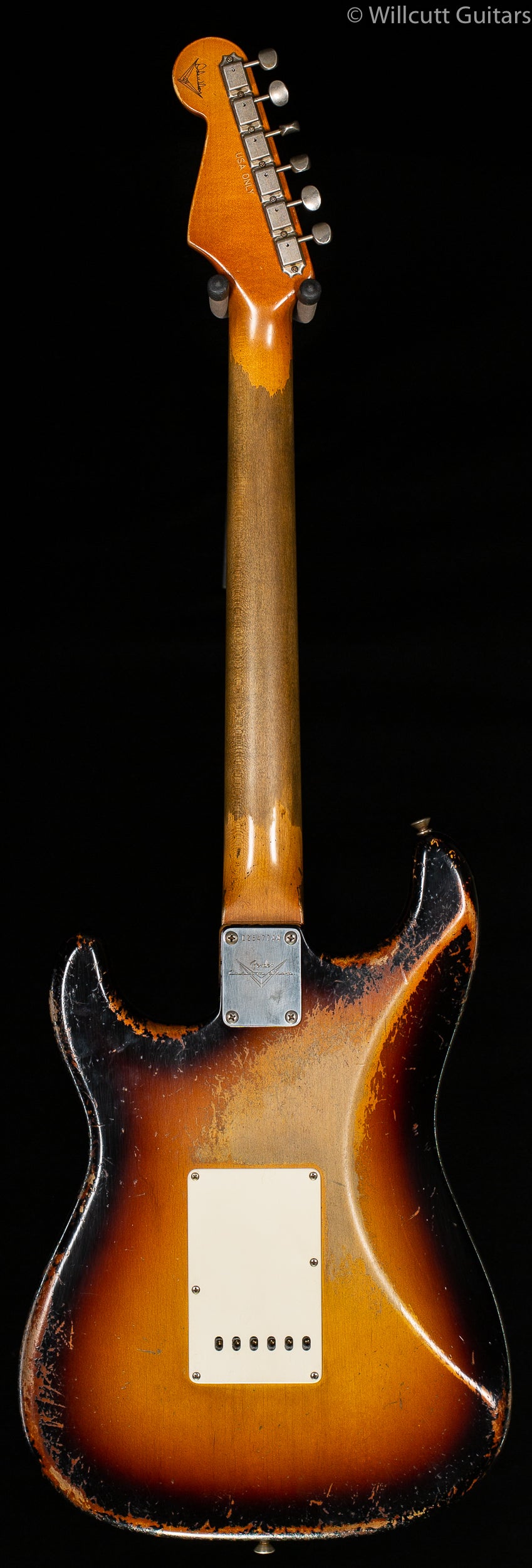 Fender Custom Shop &quot;The 63&quot; 1963 Stratocaster Dale Wilson Masterbuilt Relic 3-Color Sunburst 60C