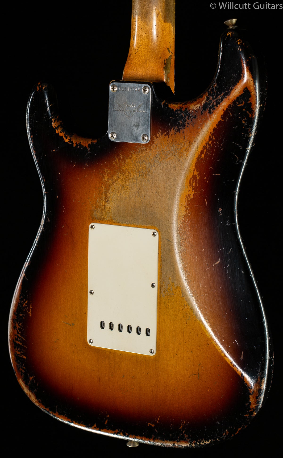 Fender Custom Shop &quot;The 63&quot; 1963 Stratocaster Dale Wilson Masterbuilt Relic 3-Color Sunburst 60C