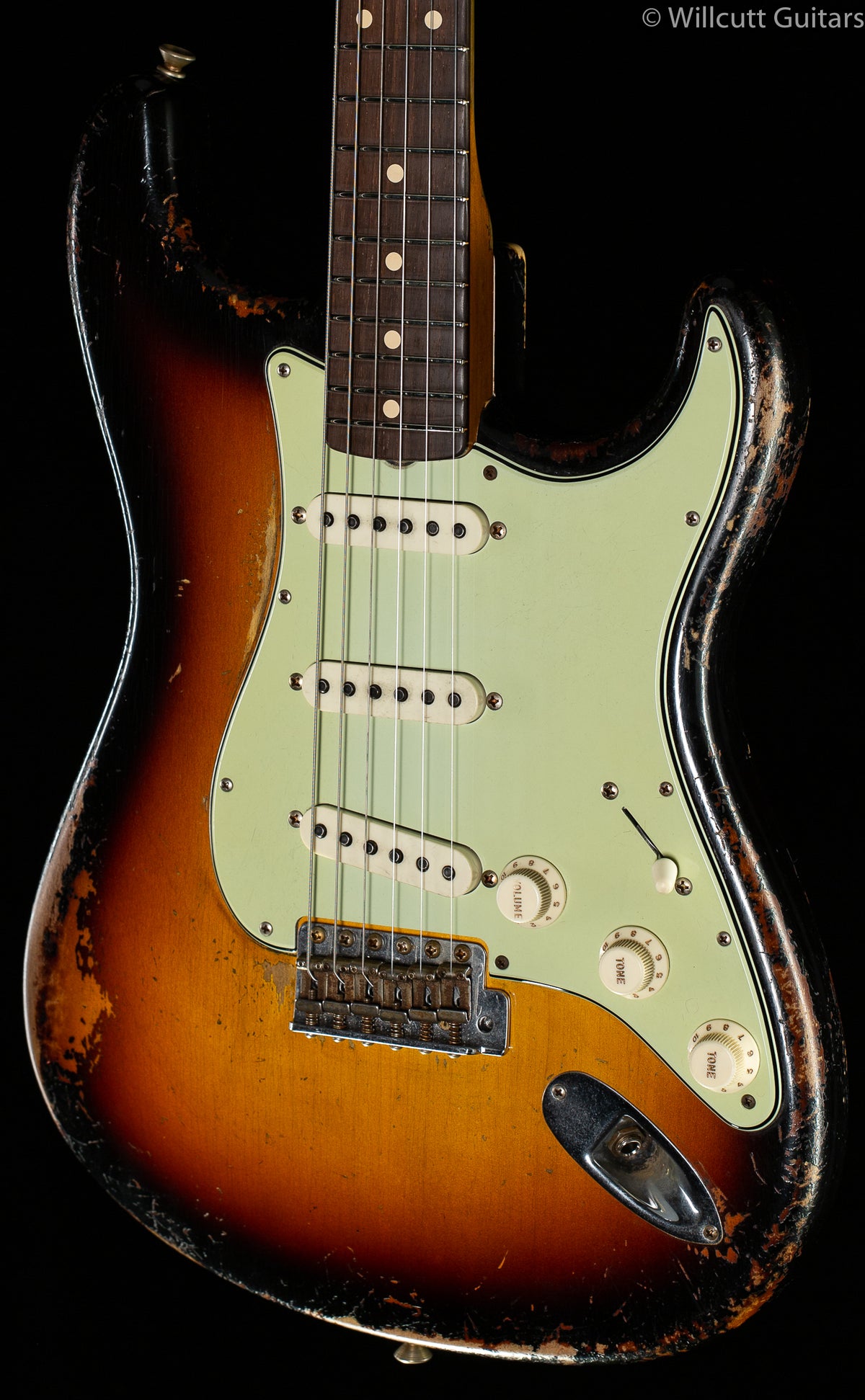 Fender Custom Shop &quot;The 63&quot; 1963 Stratocaster Dale Wilson Masterbuilt Relic 3-Color Sunburst 60C