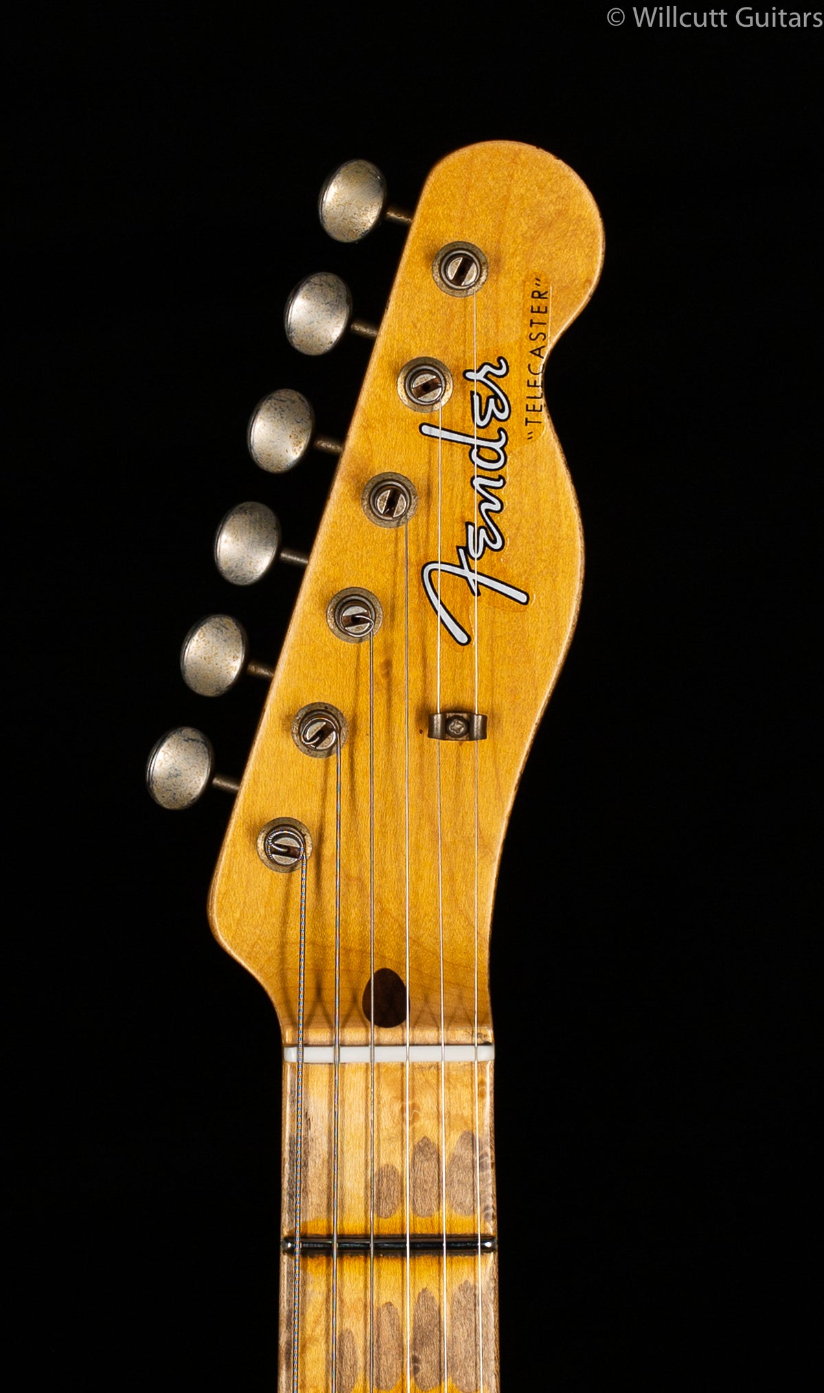 Fender Custom Shop LTD Mischief Maker Heavy Relic Aged Olympic White over Pink Paisley