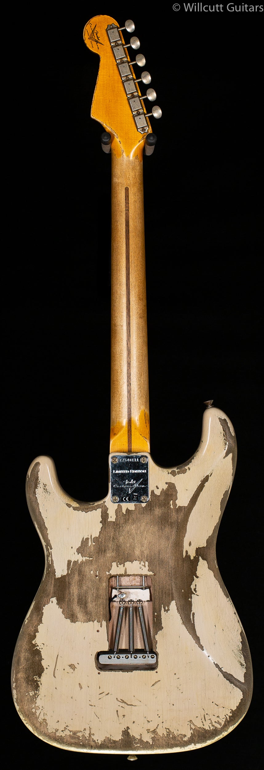 Fender Custom Shop LTD Poblano Stratocaster Super Heavy Relic Aged White Blonde