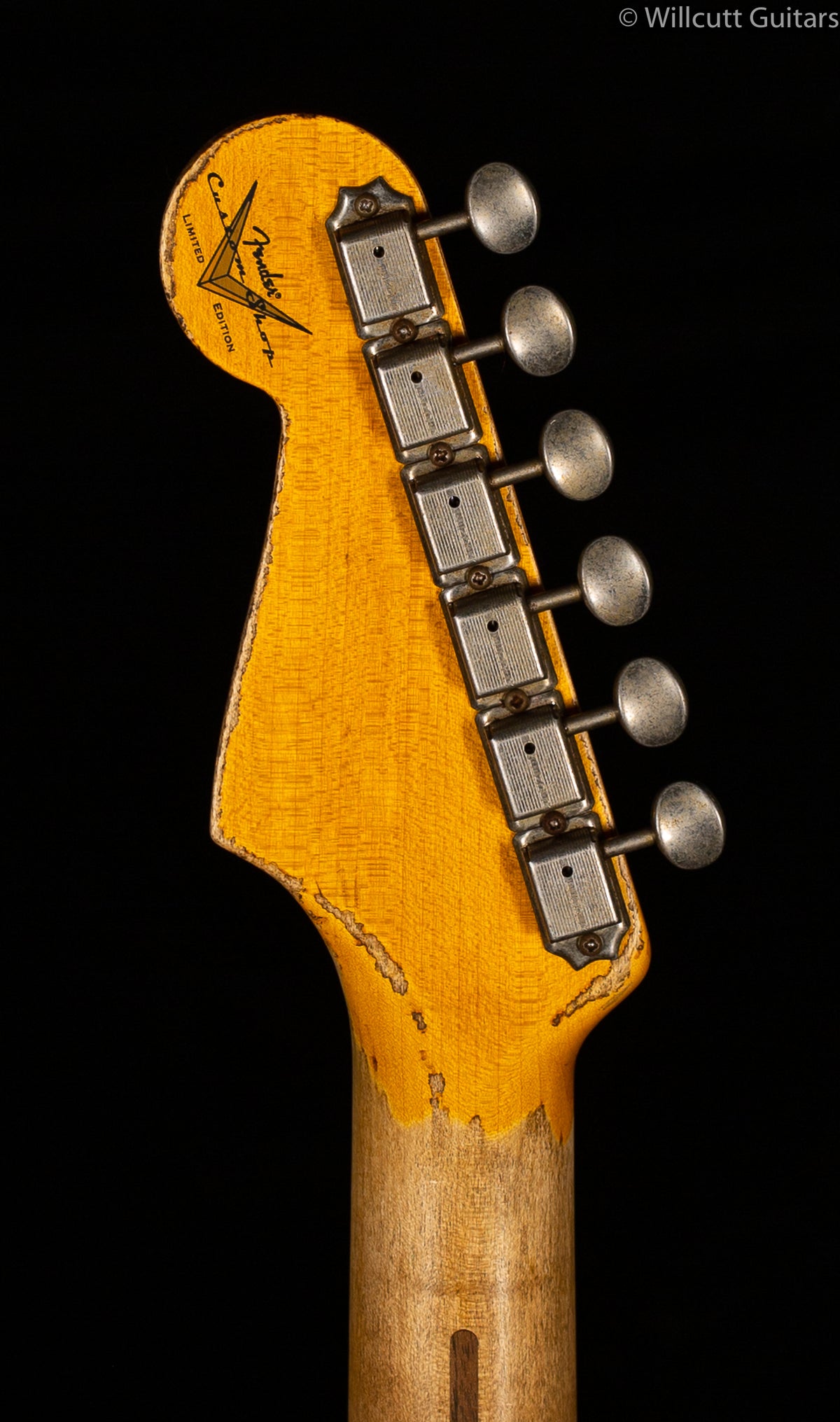 Fender Custom Shop LTD Poblano Stratocaster Super Heavy Relic Aged White Blonde