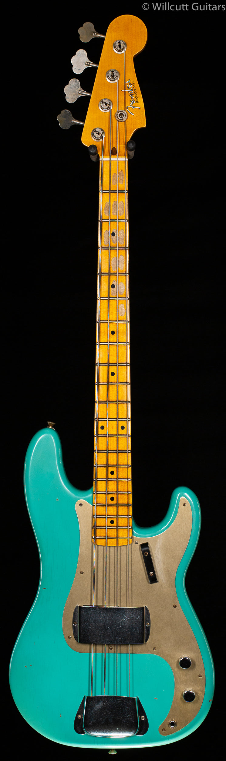 Fender Custom Shop 1957 Precision Bass Journeyman Relic Super Faded Aged Sea Foam Green
