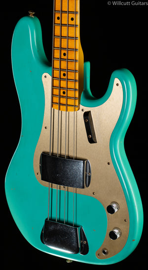 Fender Custom Shop 1957 Precision Bass Journeyman Relic Super Faded Aged Sea Foam Green