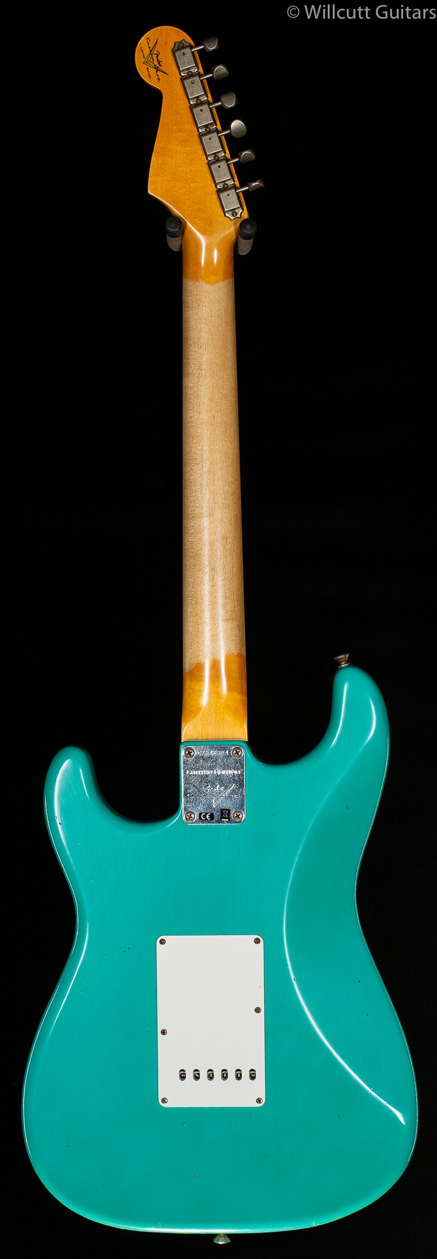 Fender Custom Shop LTD &#39;62/&#39;63 Stratocaster Journeyman Relic Aged Seafoam Green Rosewood Fingerboard