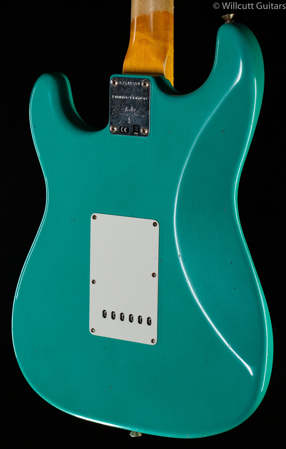 Fender Custom Shop LTD &#39;62/&#39;63 Stratocaster Journeyman Relic Aged Seafoam Green Rosewood Fingerboard