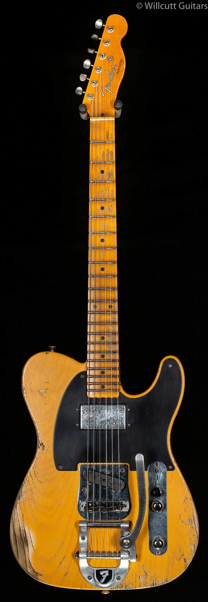 Fender Custom Shop LTD Cunife Blackguard Telecaster Heavy Relic Maple