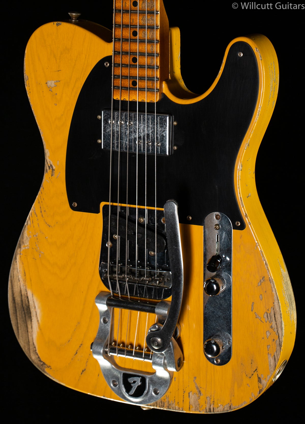 Fender Custom Shop LTD Cunife Blackguard Telecaster Heavy Relic Maple