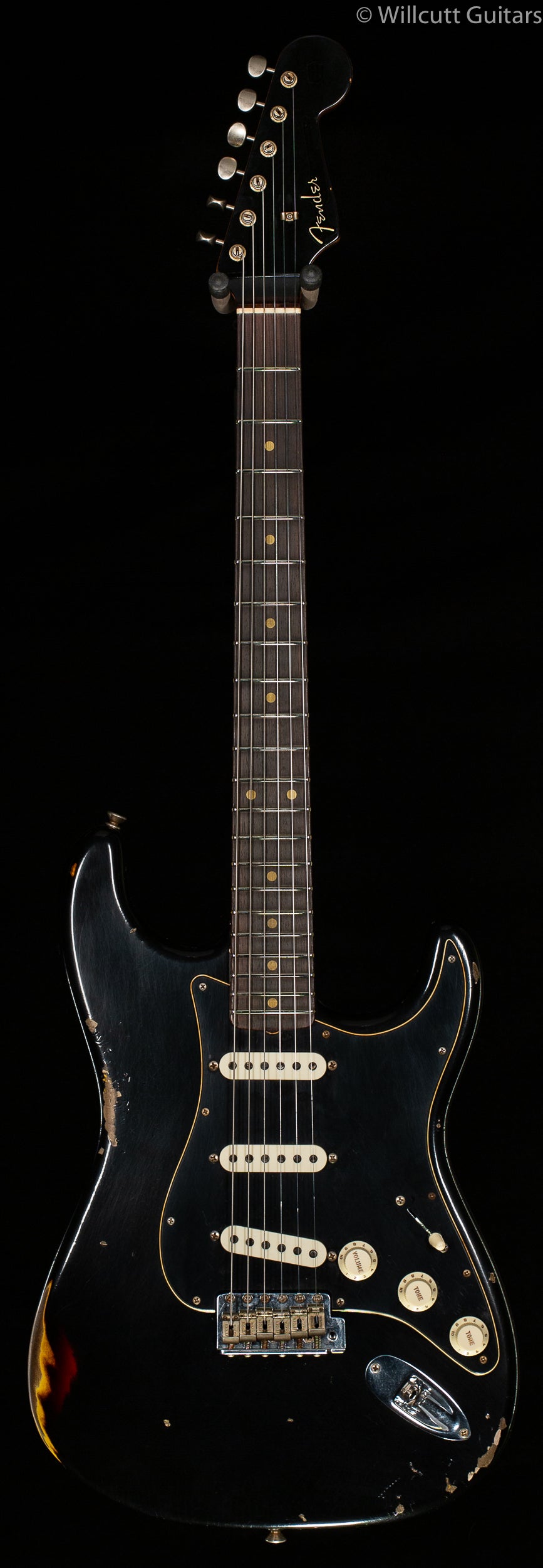 Fender Custom Shop Limited Edition Dual-Mag II Stratocaster Relic Black Rosewood