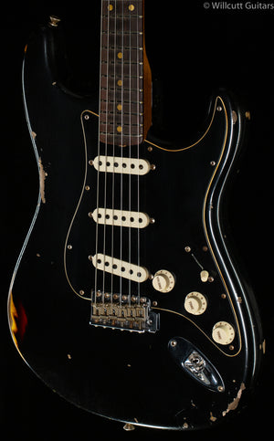 Fender Custom Shop Limited Edition Dual-Mag II Stratocaster Relic Black Rosewood