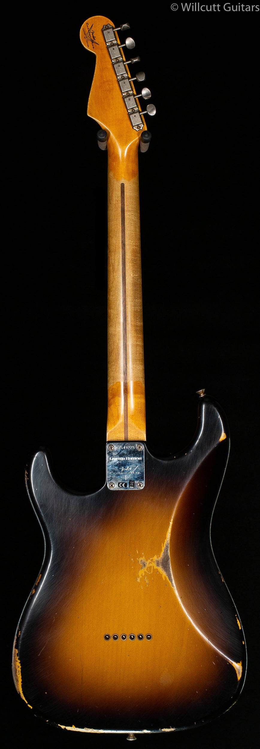 Fender Custom Shop Troposphere Strat Hard-Tail Heavy Relic Super Faded Aged 2-Color Sunburst