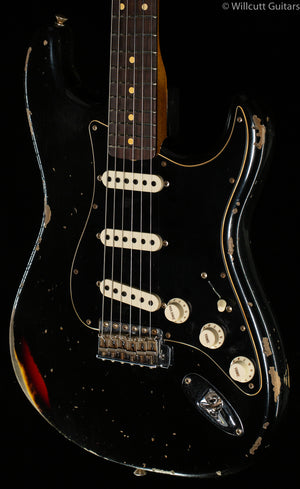 Fender Custom Shop Limited Edition Dual-Mag II Stratocaster Relic Black Rosewood