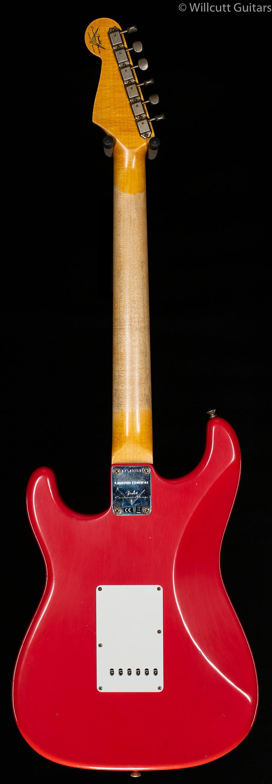 Fender Custom Shop LTD &#39;62/&#39;63 Stratocaster Journeyman Relic Aged Fiesta Red