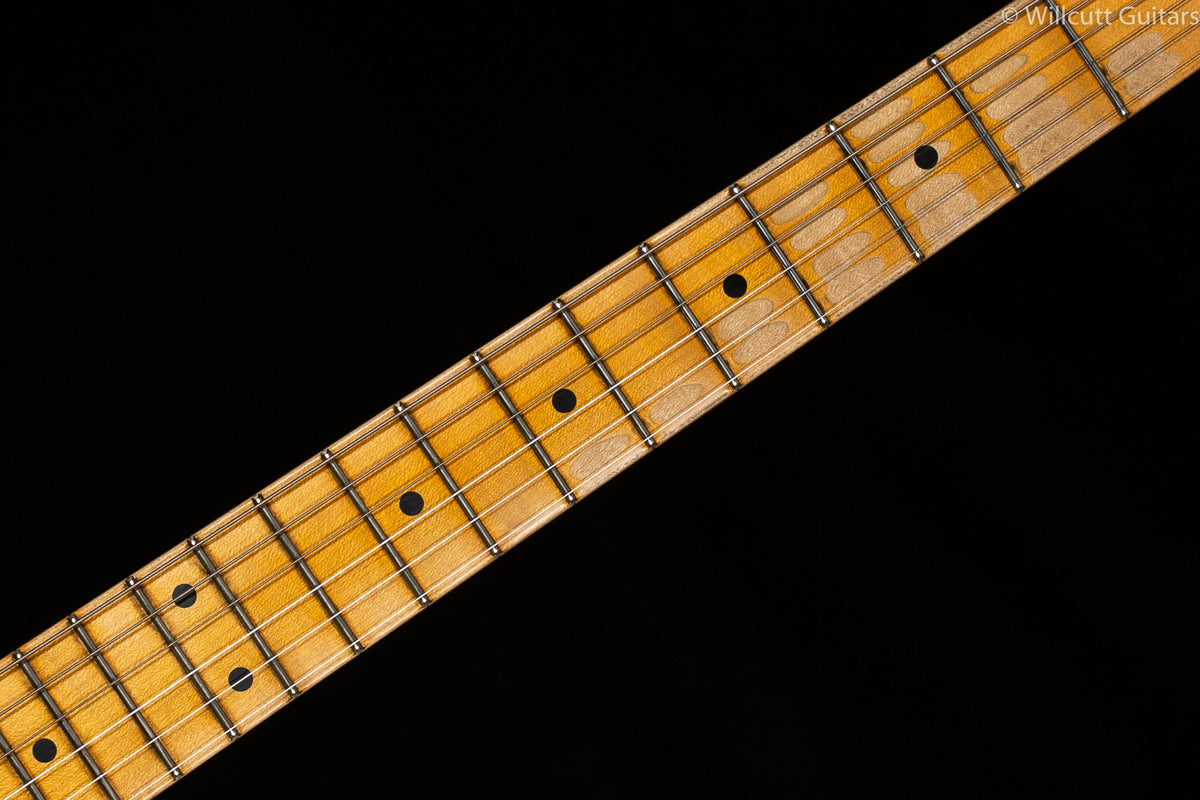 Fender Custom Shop Troposphere Strat Hard-Tail Heavy Relic Super Faded Aged 2-Color Sunburst