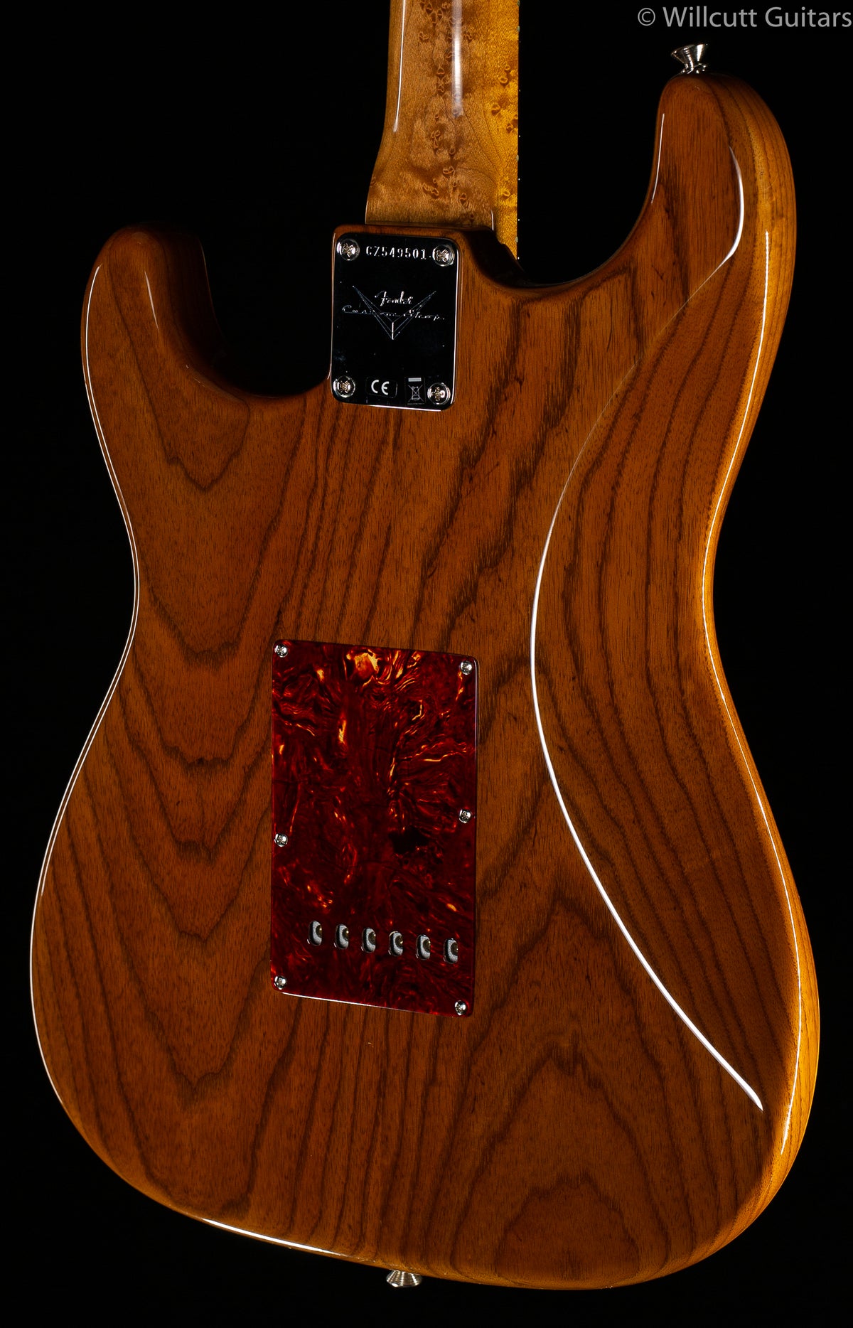 Fender Custom Shop Artisan Maple Burl Strat Antique Natural