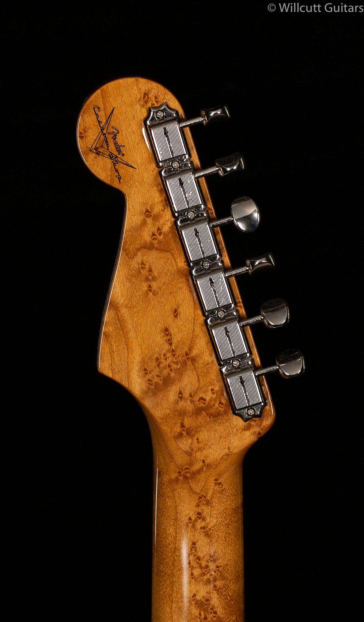 Fender Custom Shop Artisan Maple Burl Strat Antique Natural