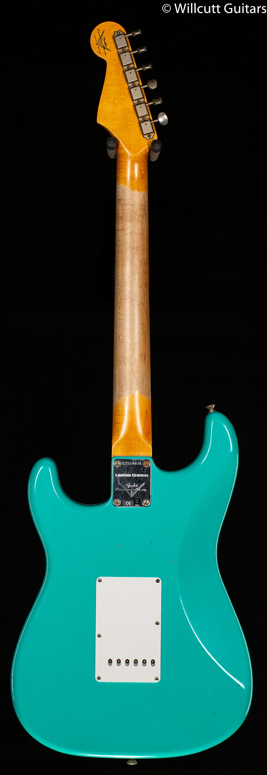 Fender Custom Shop LTD &#39;62/&#39;63 Stratocaster Journeyman Relic Aged Seafoam Green Rosewood Fingerboard
