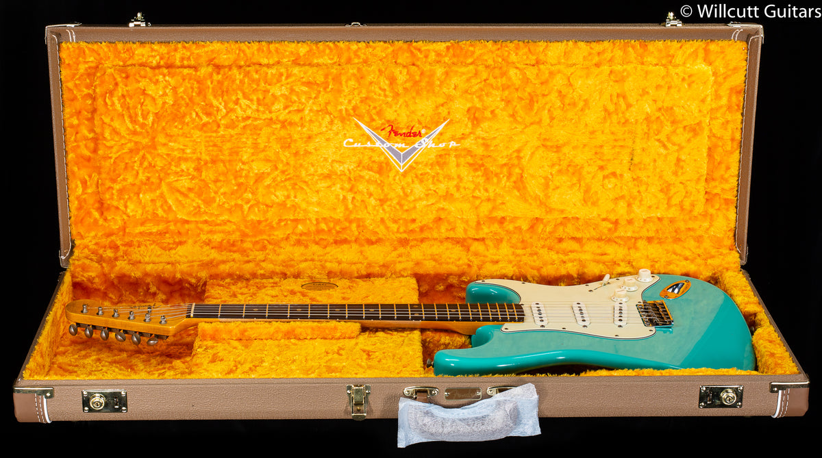Fender Custom Shop LTD &#39;62/&#39;63 Stratocaster Journeyman Relic Aged Seafoam Green Rosewood Fingerboard