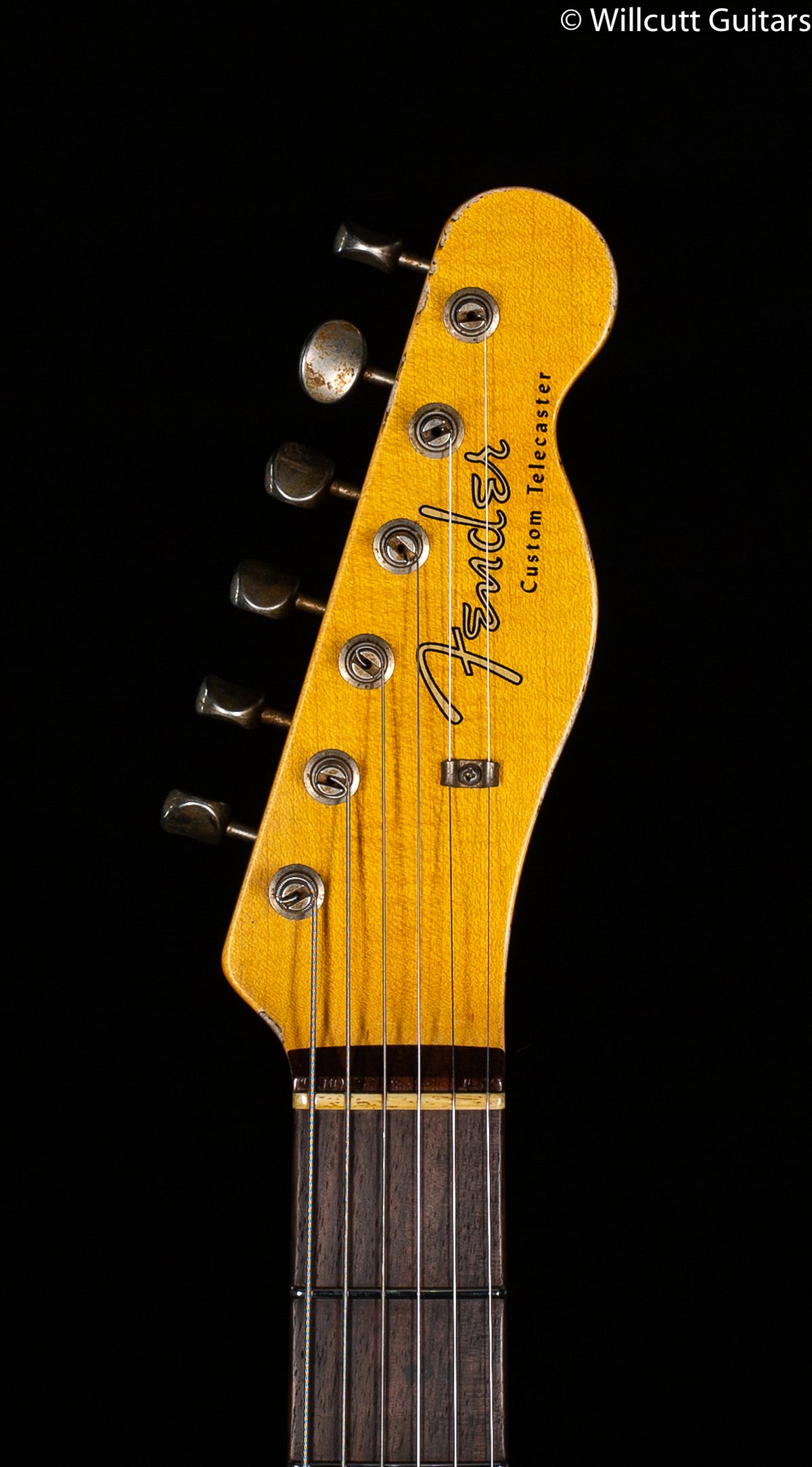 Fender Custom Shop Cunife Tele Custom Relic Faded Aged Chocolate 3-Color Sunburst