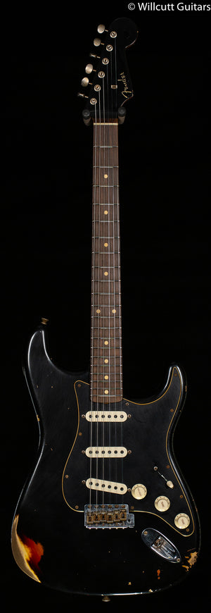 Fender Custom Shop Limited Edition Dual-Mag II Stratocaster Relic Black Rosewood