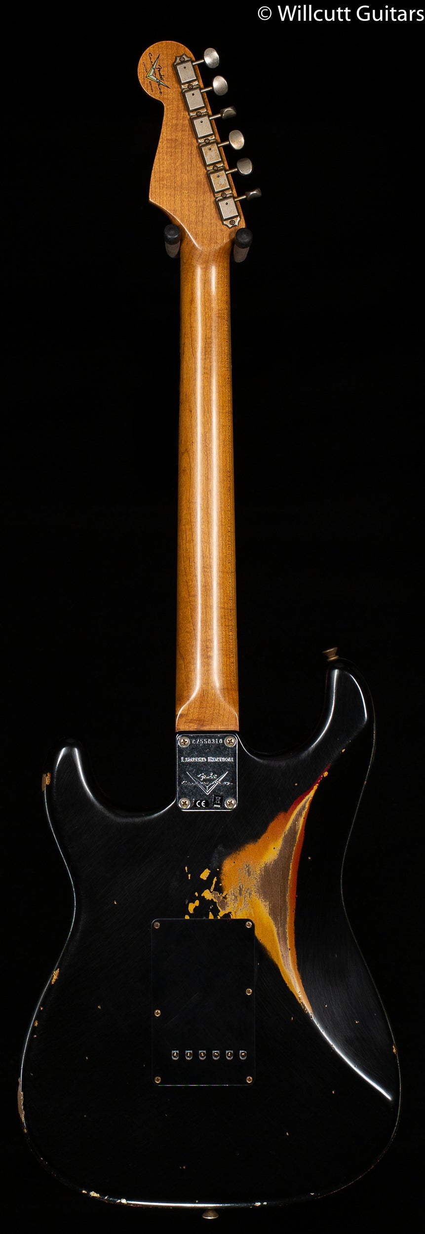 Fender Custom Shop Limited Edition Dual-Mag II Stratocaster Relic Black Rosewood