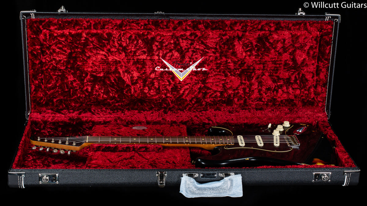 Fender Custom Shop Limited Edition Dual-Mag II Stratocaster Relic Black Rosewood