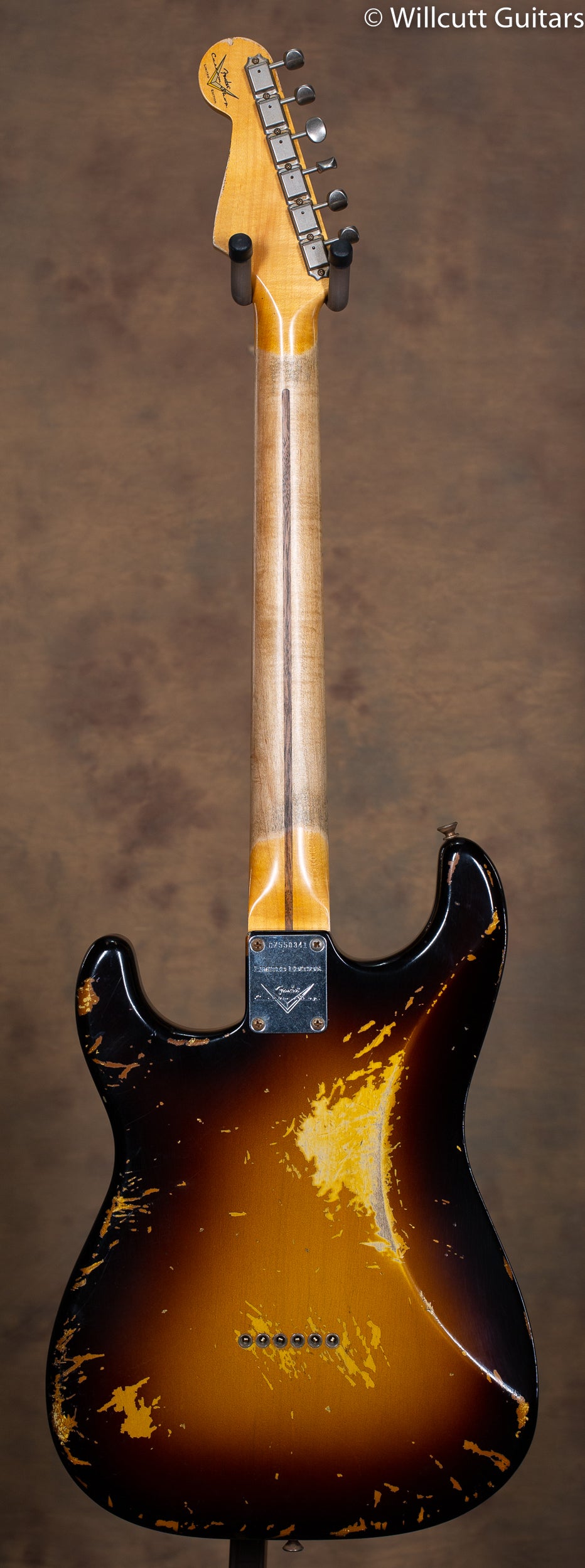 Fender Custom Shop Troposphere Strat Hard-Tail Heavy Relic Super Faded Aged 2-Color Sunburst