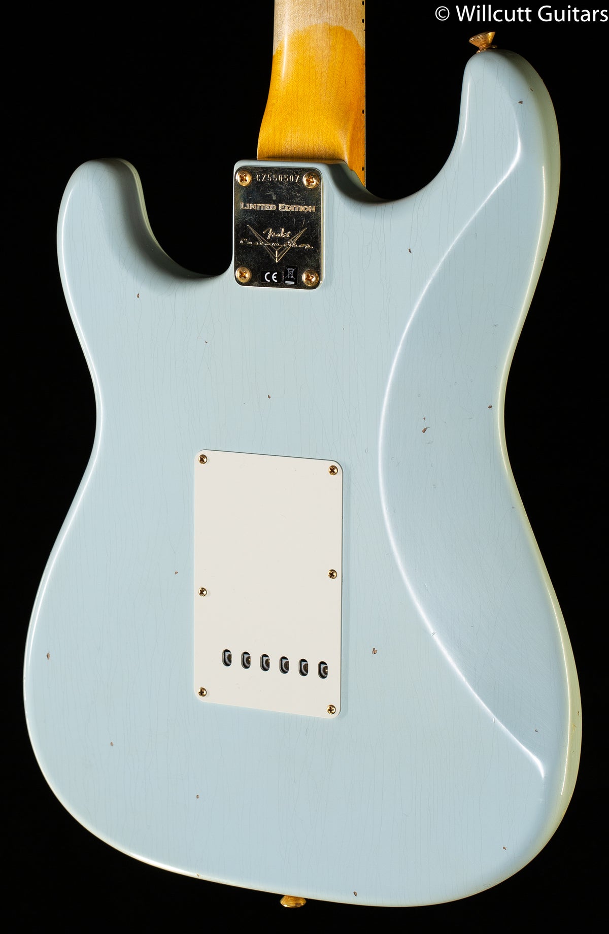 Fender Custom Shop Limited Edition '62 Bone Tone Stratocaster Journeyman Relic Super Faded Aged Sonic Blue