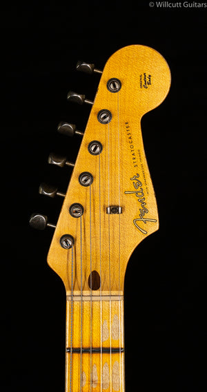 Fender Custom Shop Limited Edition Poblano II Stratocaster Relic Maple Fingerboard Aged Olympic White