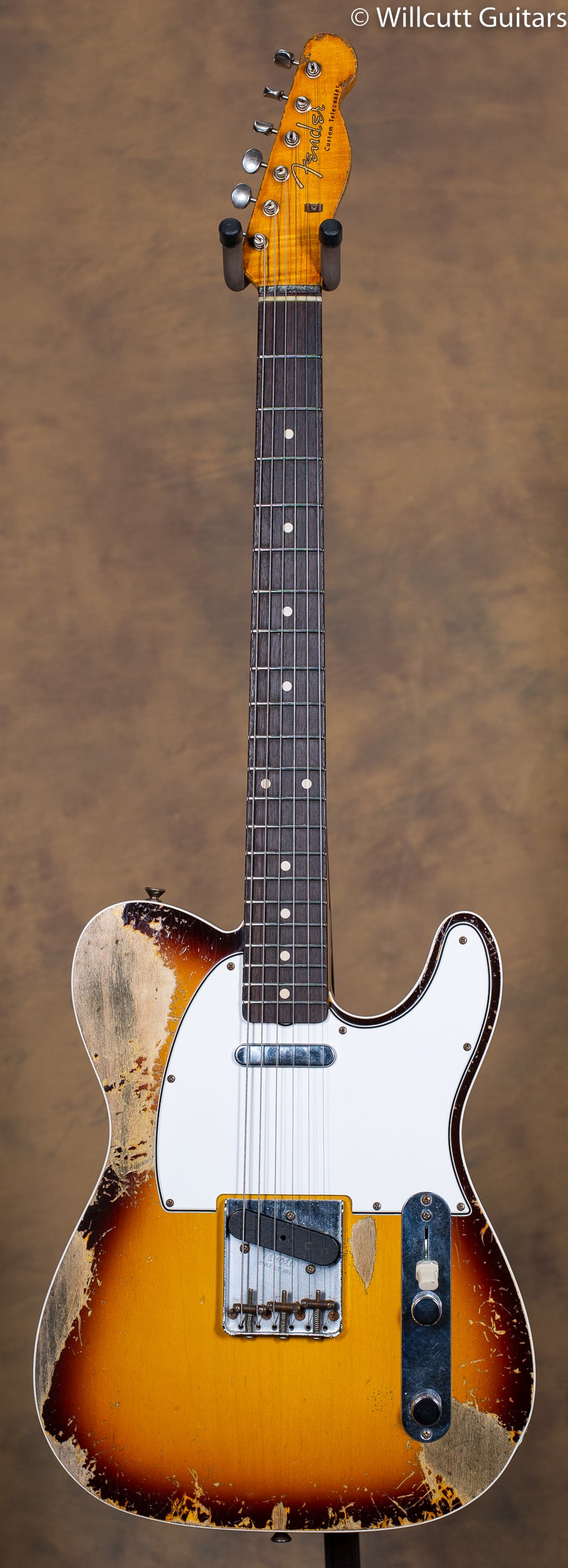 Fender Custom Shop 1959 Telecaster Custom Super Heavy Relic Faded/Aged Chocolate 3-Color Sunburst