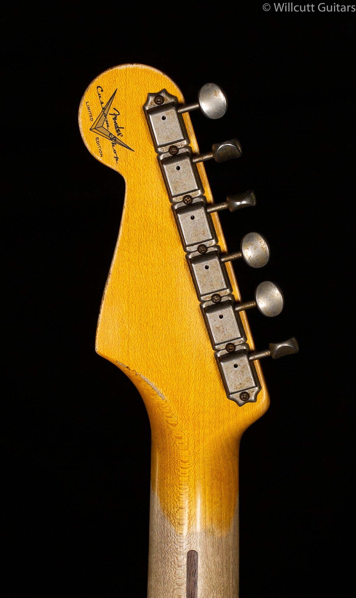 Fender Custom Shop 1956 Strat Heavy Relic Super Faded Aged Fiesta Red over 2-Color Sunburst